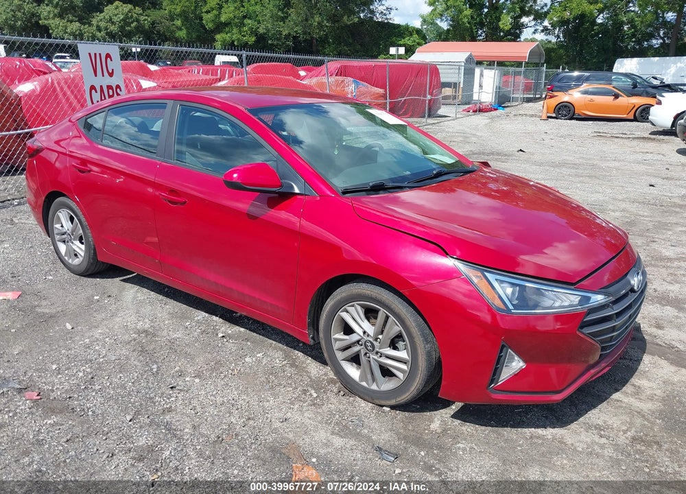 2019 HYUNDAI ELANTRA SEL VIN: KMHD84LF4KU737226
