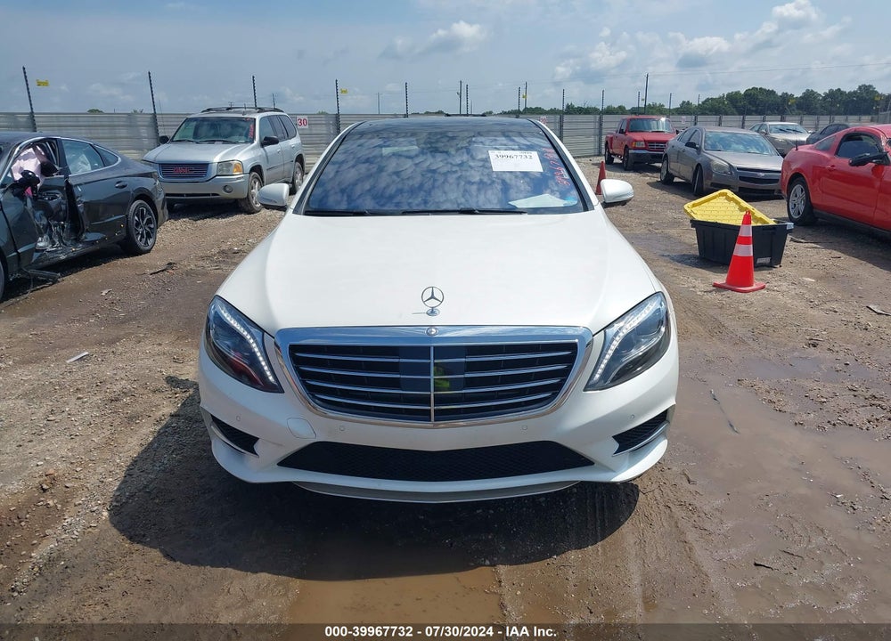 2015 MERCEDES-BENZ S 550 VIN: WDDUG8CB7FA141195