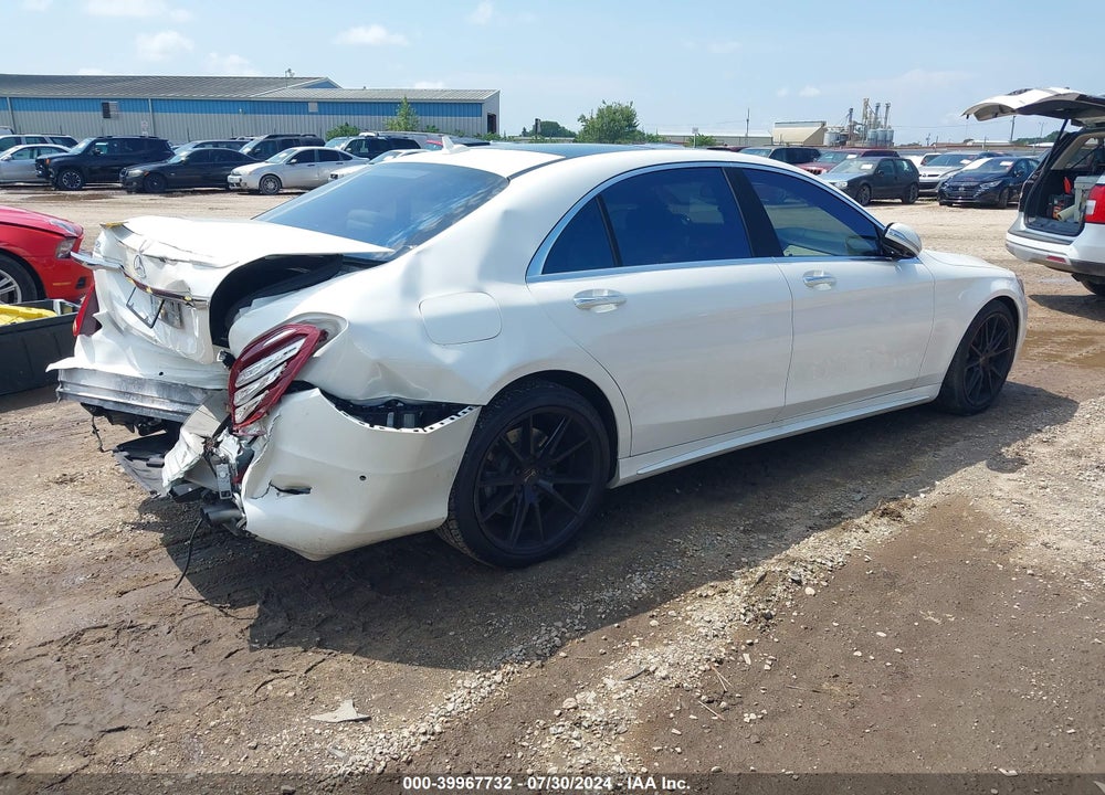 2015 MERCEDES-BENZ S 550 VIN: WDDUG8CB7FA141195