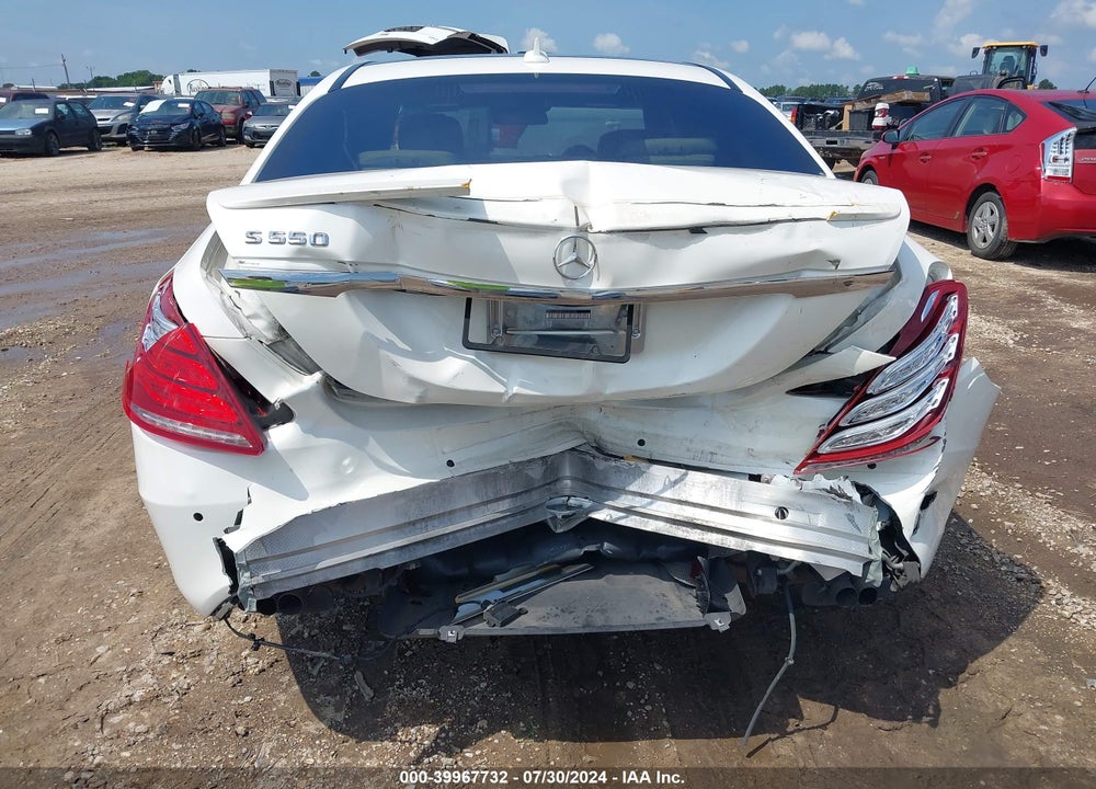 2015 MERCEDES-BENZ S 550 VIN: WDDUG8CB7FA141195