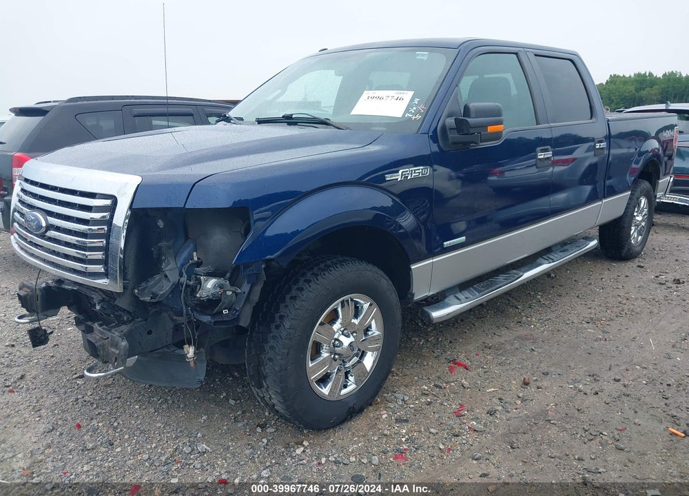 2012 FORD F-150 VIN: 1FTFW1ETXCKD67241