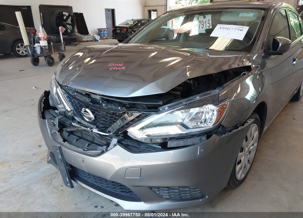 2017 NISSAN SENTRA SV VIN: 3N1AB7AP4HY300275