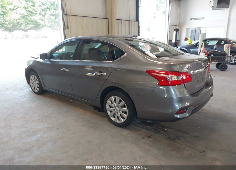2017 NISSAN SENTRA SV VIN: 3N1AB7AP4HY300275