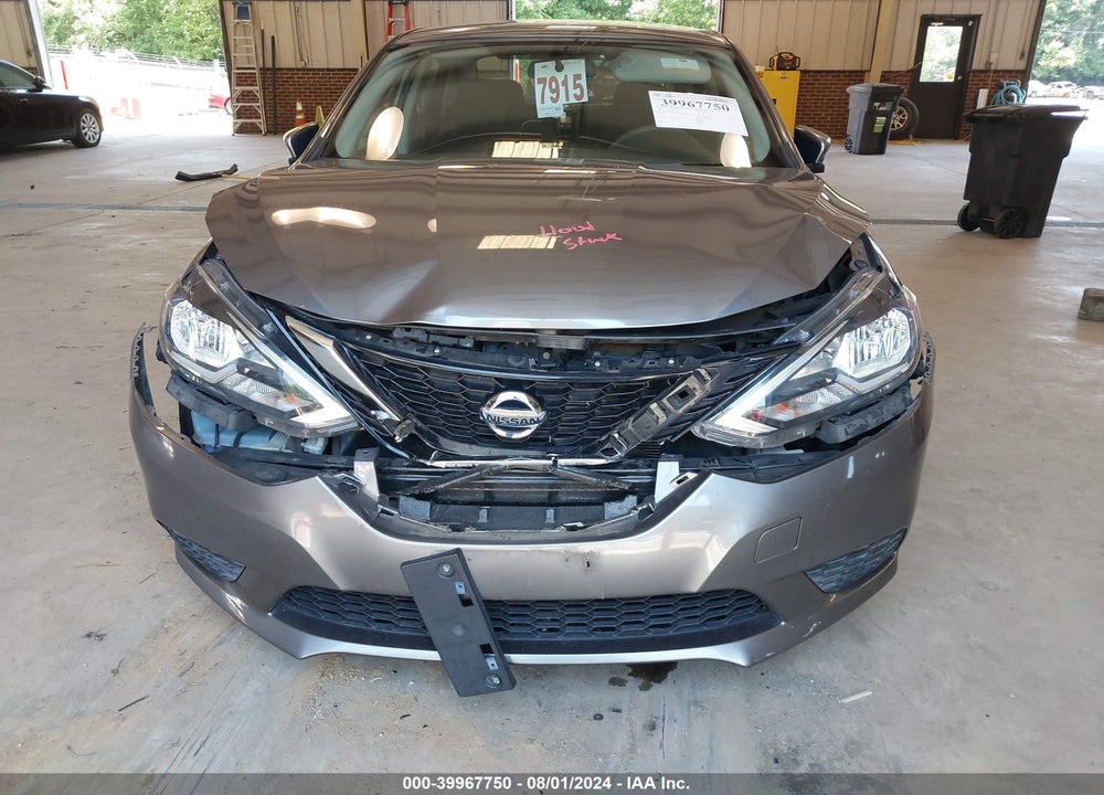 2017 NISSAN SENTRA SV VIN: 3N1AB7AP4HY300275