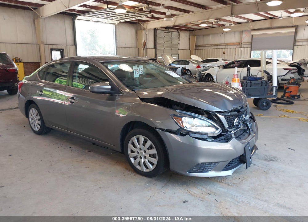 2017 NISSAN SENTRA SV VIN: 3N1AB7AP4HY300275