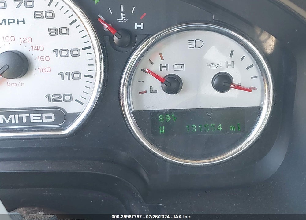 2008 FORD F-150 LARIAT VIN: 1FTRW145X8FA18533