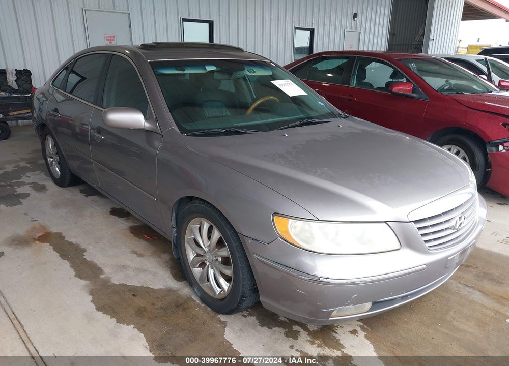 2006 HYUNDAI AZERA LIMITED/SE VIN: KMHFC46FX6A121931