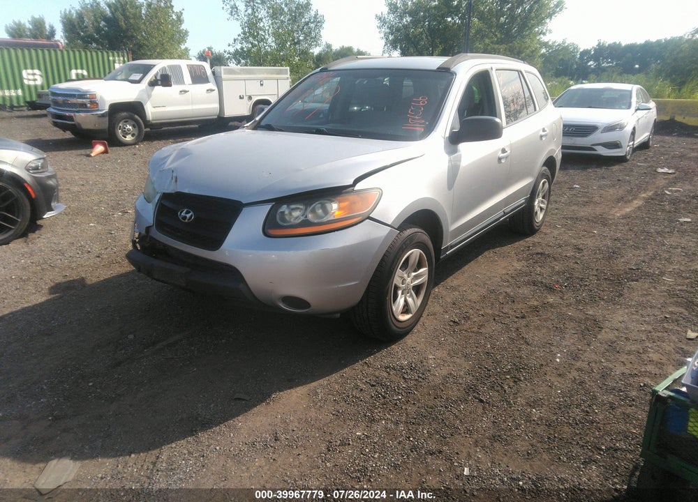 2009 HYUNDAI SANTA FE GLS VIN: 5NMSG13D49H251707