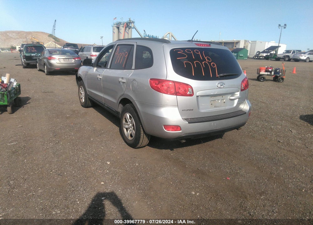 2009 HYUNDAI SANTA FE GLS VIN: 5NMSG13D49H251707