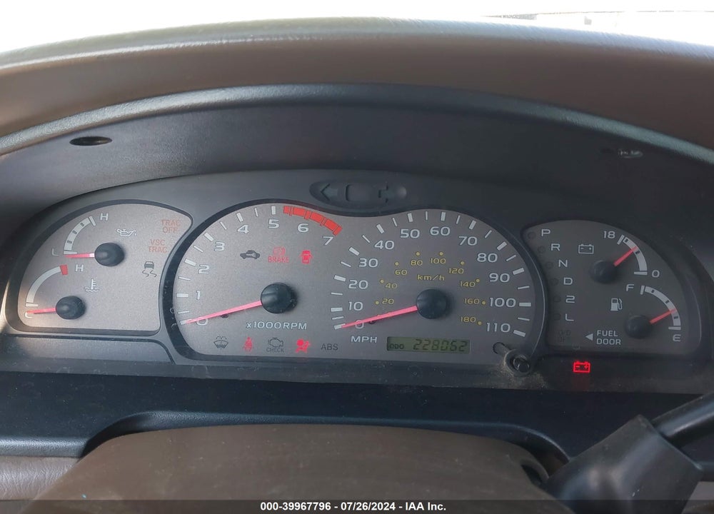 2004 TOYOTA SEQUOIA LIMITED V8 VIN: 5TDZT38A24S215816