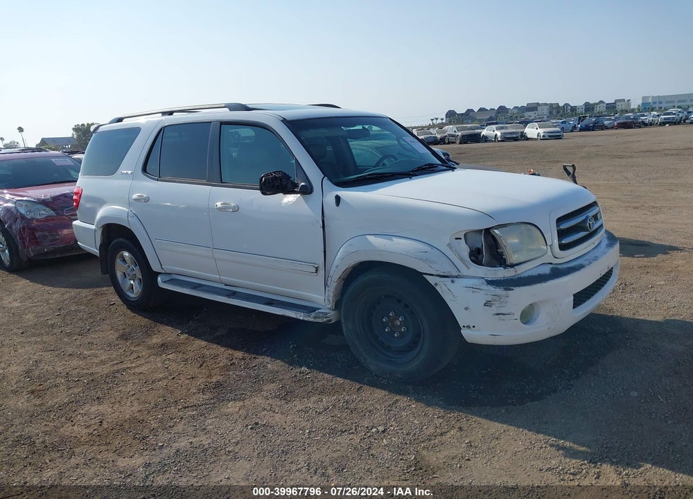 2004 TOYOTA SEQUOIA LIMITED V8 VIN: 5TDZT38A24S215816