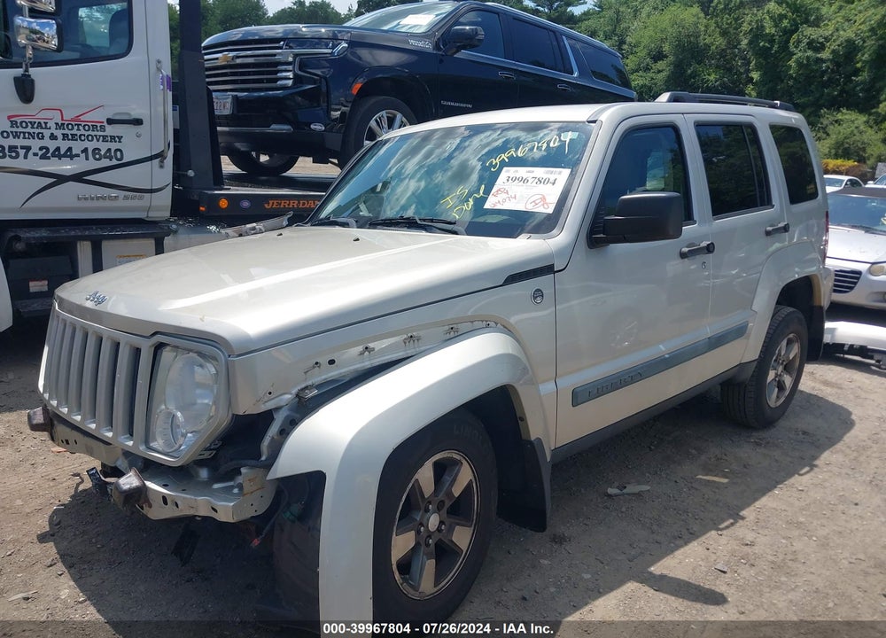 2008 JEEP LIBERTY SPORT VIN: 1J8GN28KX8W248954