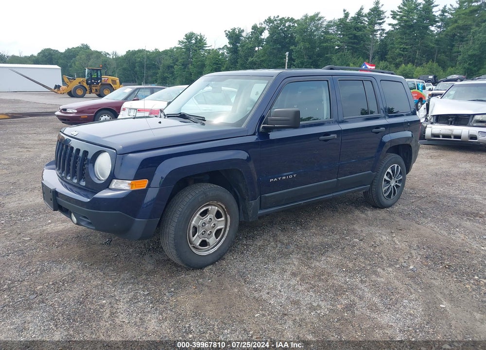 2012 JEEP PATRIOT SPORT VIN: 1C4NJRBB4CD621132
