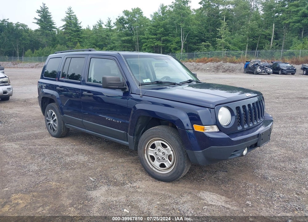 2012 JEEP PATRIOT SPORT VIN: 1C4NJRBB4CD621132