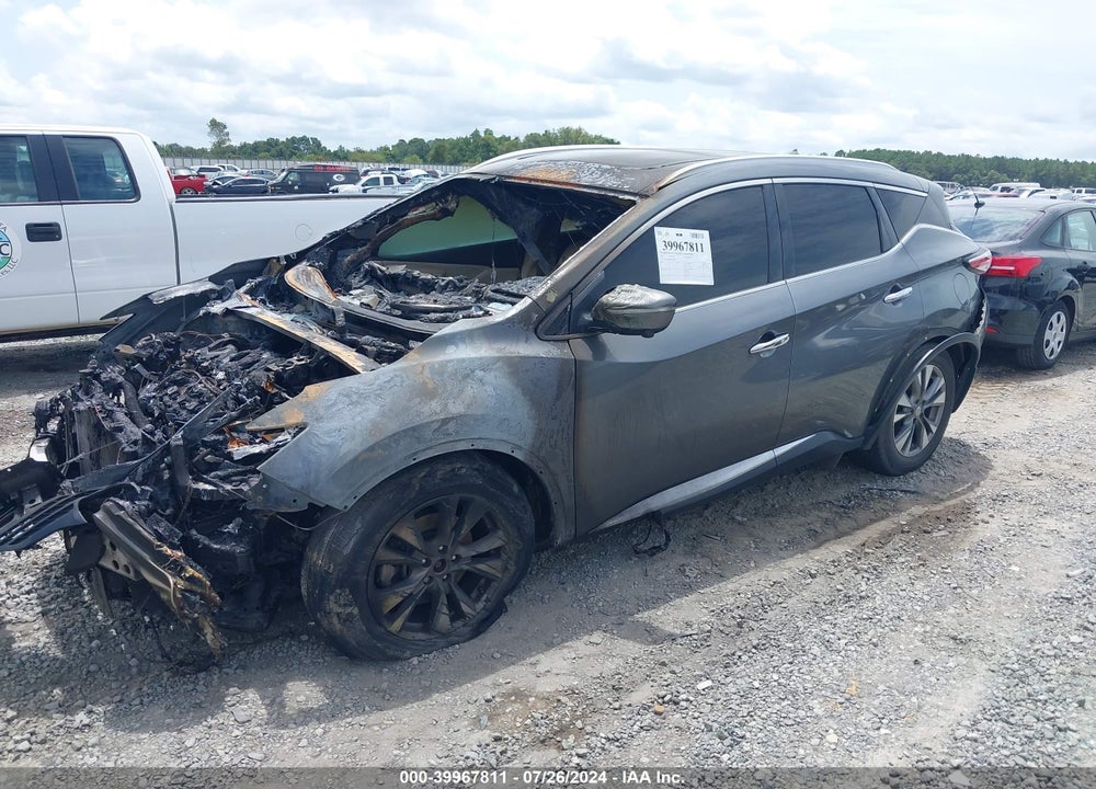 2015 NISSAN MURANO SL VIN: 5N1AZ2MG2FN246083