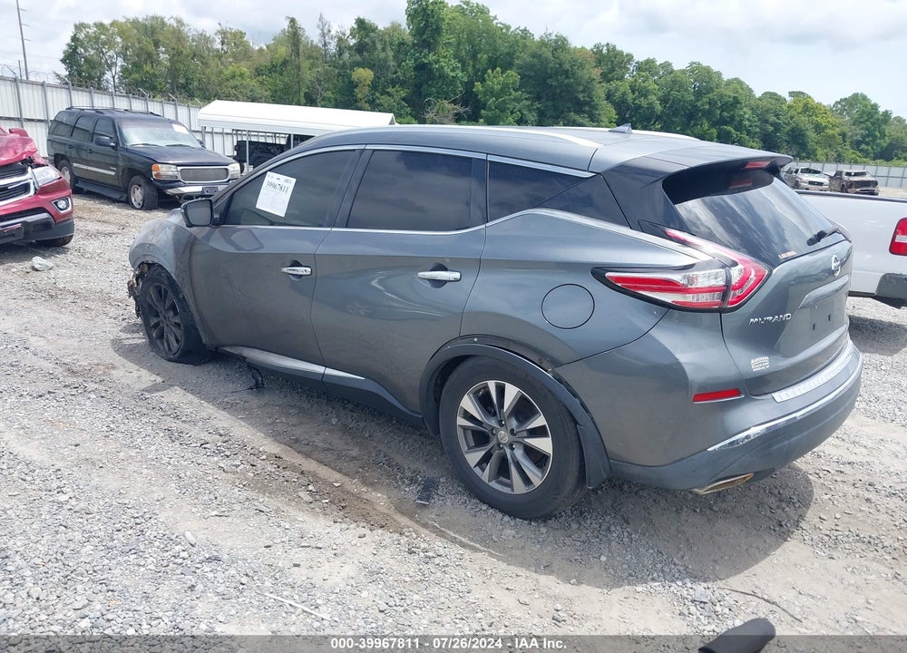 2015 NISSAN MURANO SL VIN: 5N1AZ2MG2FN246083