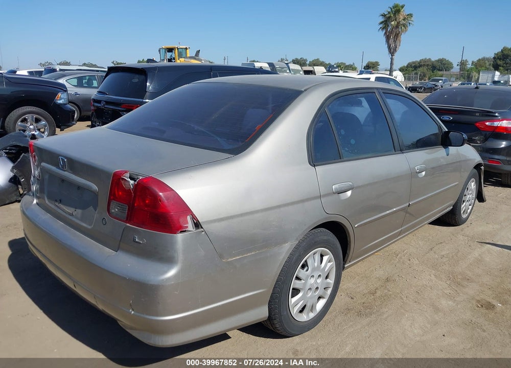 2005 HONDA CIVIC LX VIN: 2HGES16525H607319