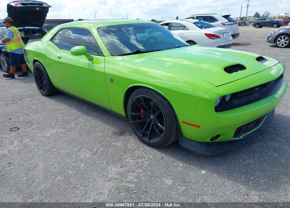 2015 DODGE CHALLENGER R/T SCAT PACK VIN: 2C3CDZFJXFH718380