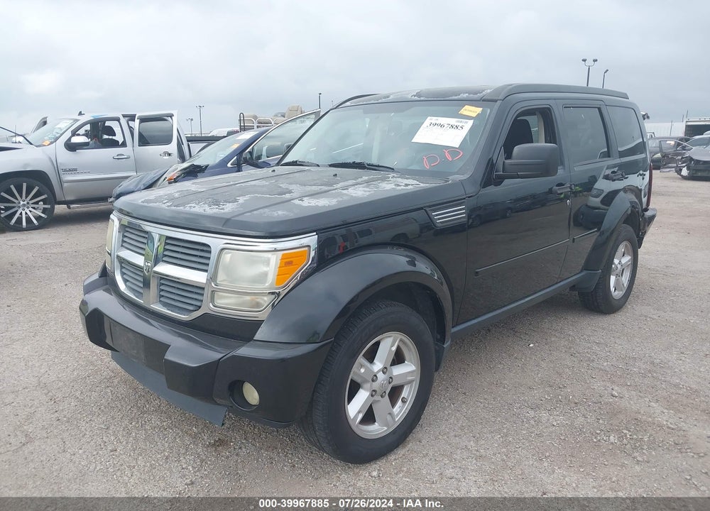 2007 DODGE NITRO SXT VIN: 1D8GU28K37W656237