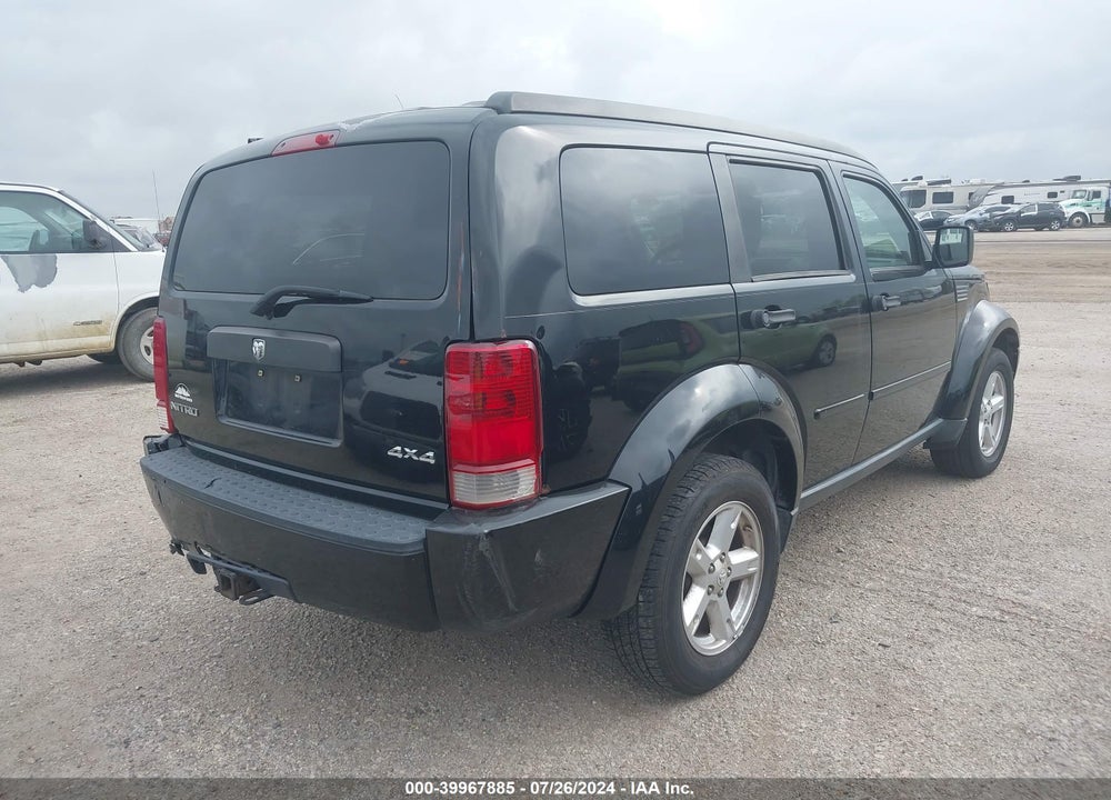 2007 DODGE NITRO SXT VIN: 1D8GU28K37W656237