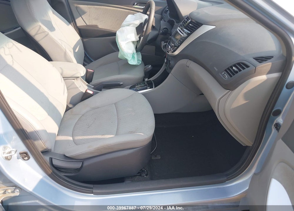 2012 HYUNDAI ACCENT SE VIN: KMHCU5AE4CU055715