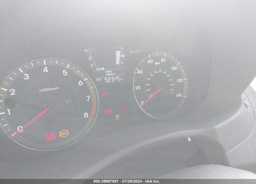 2012 HYUNDAI ACCENT SE VIN: KMHCU5AE4CU055715