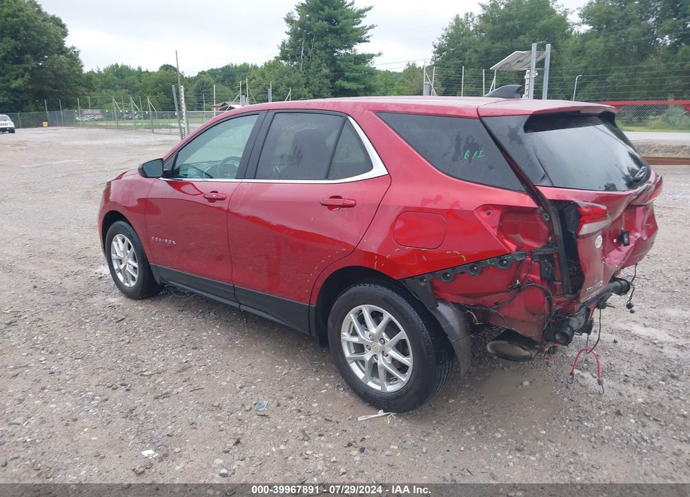 2022 CHEVROLET EQUINOX FWD LT VIN: 3GNAXKEV6NL192932