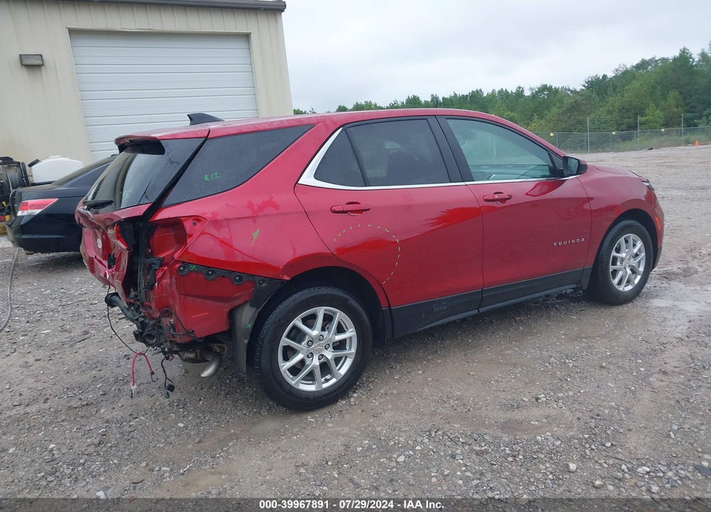 2022 CHEVROLET EQUINOX FWD LT VIN: 3GNAXKEV6NL192932