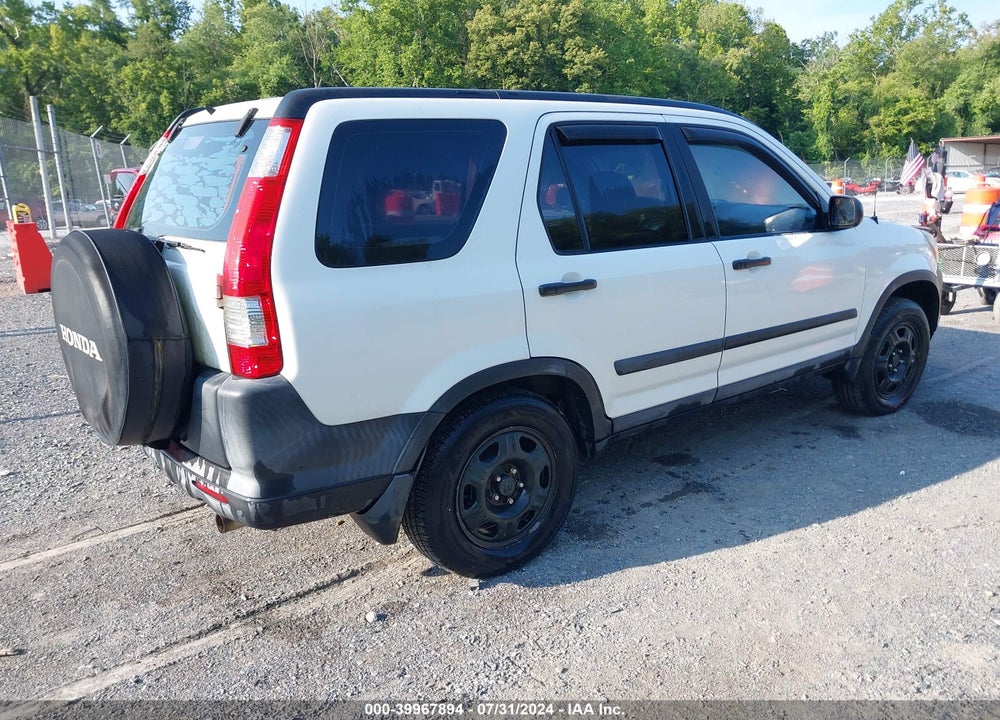 2005 HONDA CR-V LX VIN: SHSRD78545U339317
