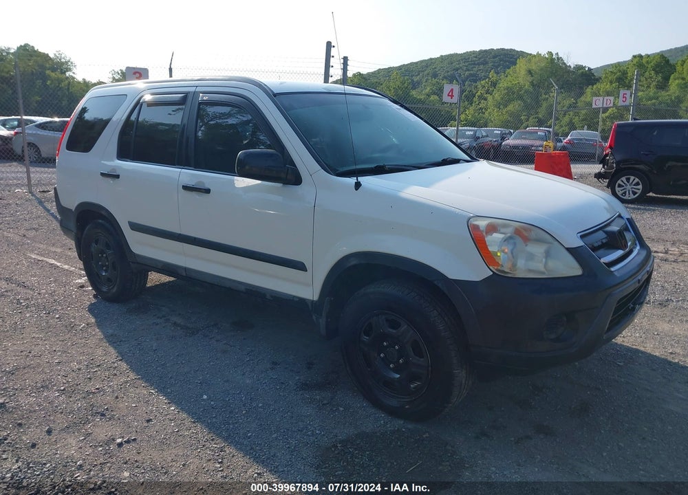 2005 HONDA CR-V LX VIN: SHSRD78545U339317