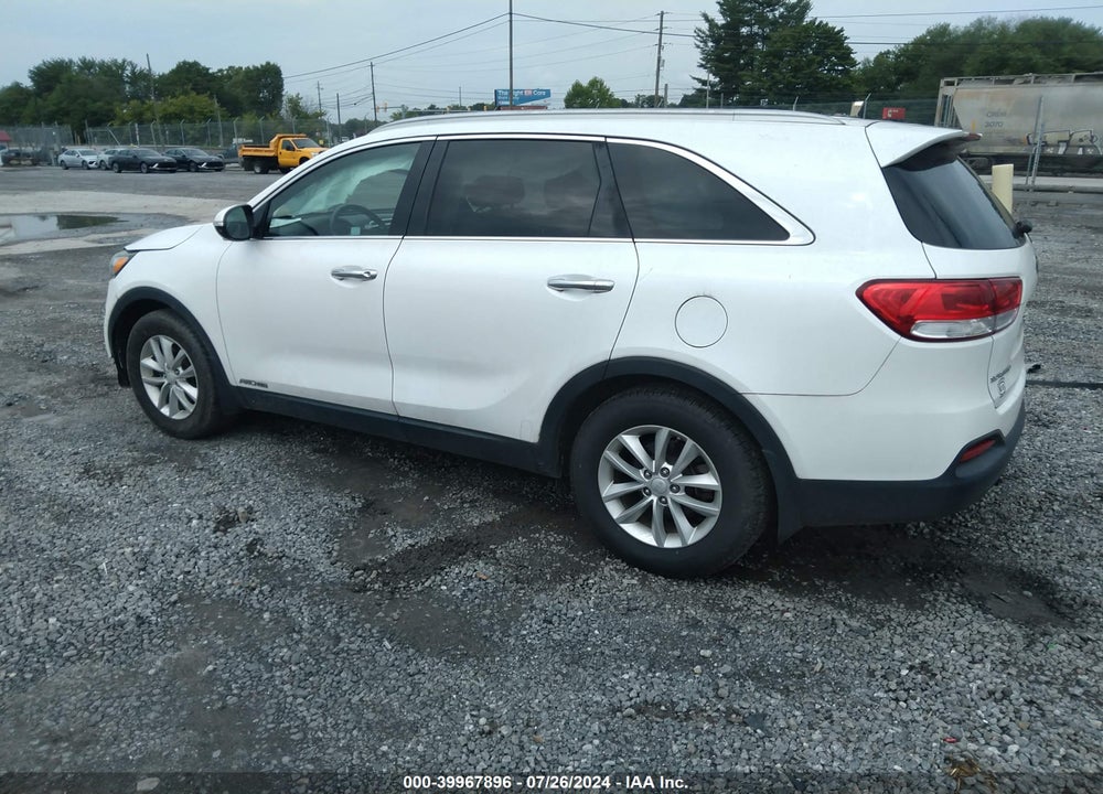 2016 KIA SORENTO 3.3L LX VIN: 5XYPGDA59GG173354