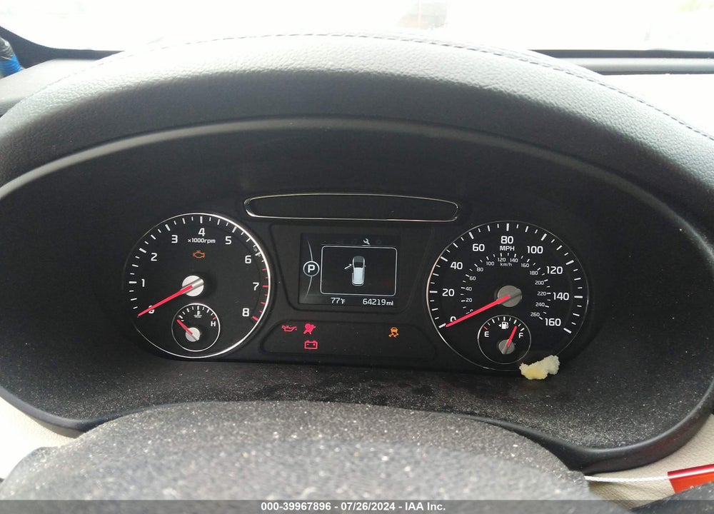 2016 KIA SORENTO 3.3L LX VIN: 5XYPGDA59GG173354