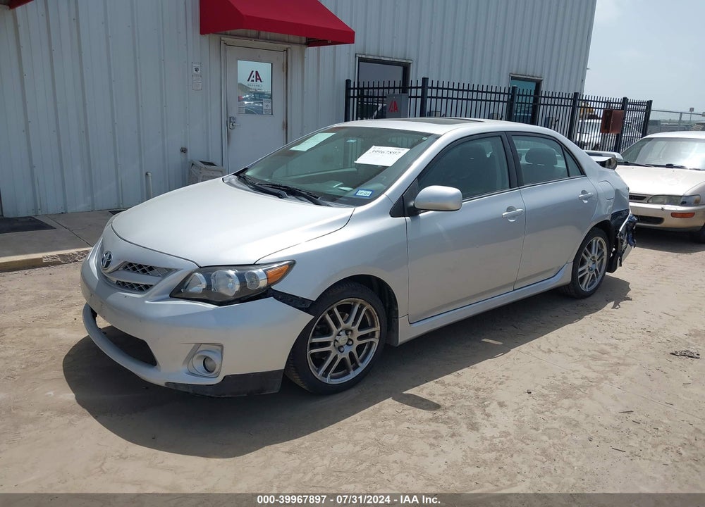 2013 TOYOTA COROLLA S VIN: 5YFBU4EE8DP225044