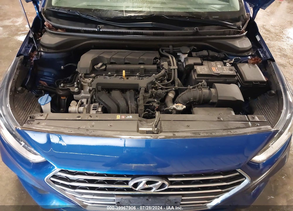 2022 HYUNDAI ACCENT SE VIN: 3KPC24A63NE185970