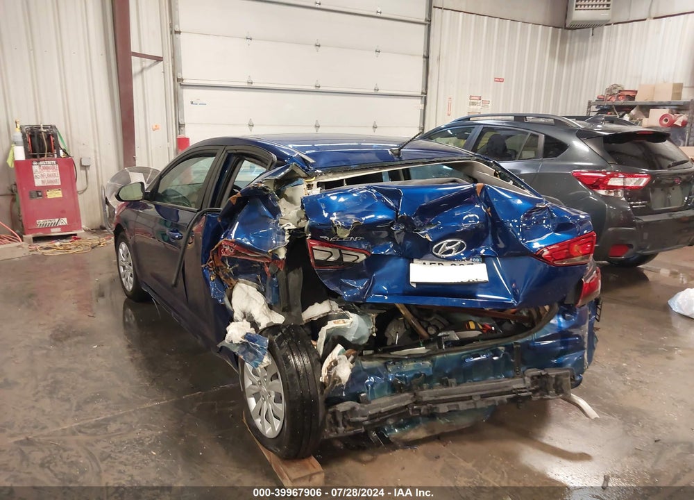 2022 HYUNDAI ACCENT SE VIN: 3KPC24A63NE185970