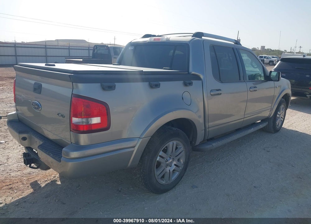 2008 FORD EXPLORER SPORT TRAC LIMITED VIN: 1FMEU53848UA44673