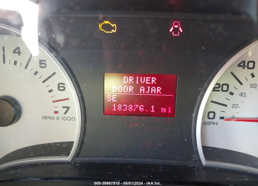2008 FORD EXPLORER SPORT TRAC LIMITED VIN: 1FMEU53848UA44673