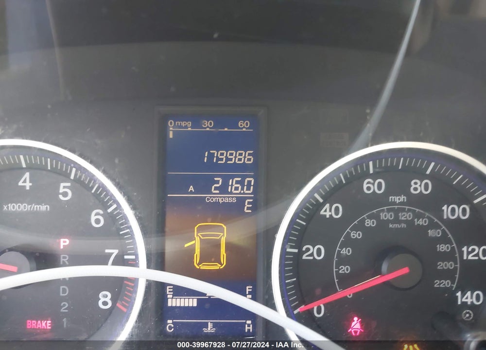 2011 HONDA CR-V EX VIN: 3CZRE4H53BG705061