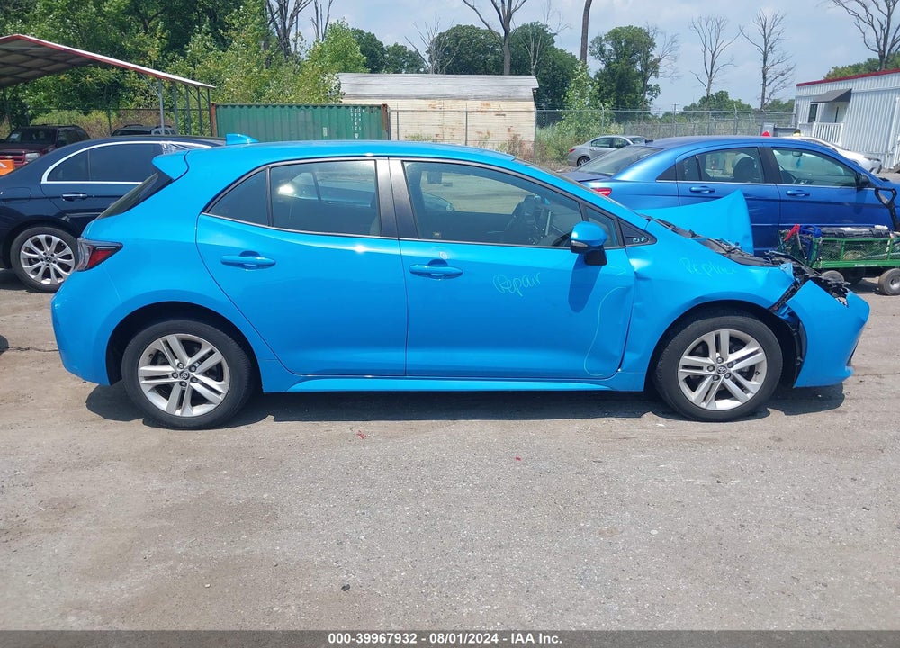 2020 TOYOTA COROLLA SE VIN: JTND4RBE9L3081369