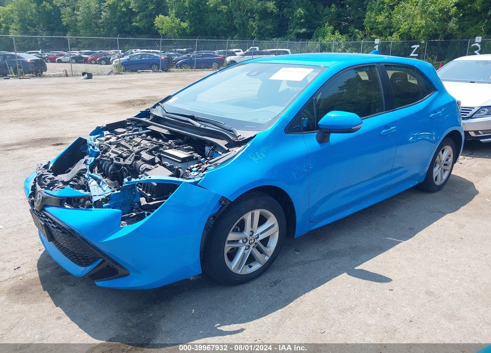 2020 TOYOTA COROLLA SE VIN: JTND4RBE9L3081369