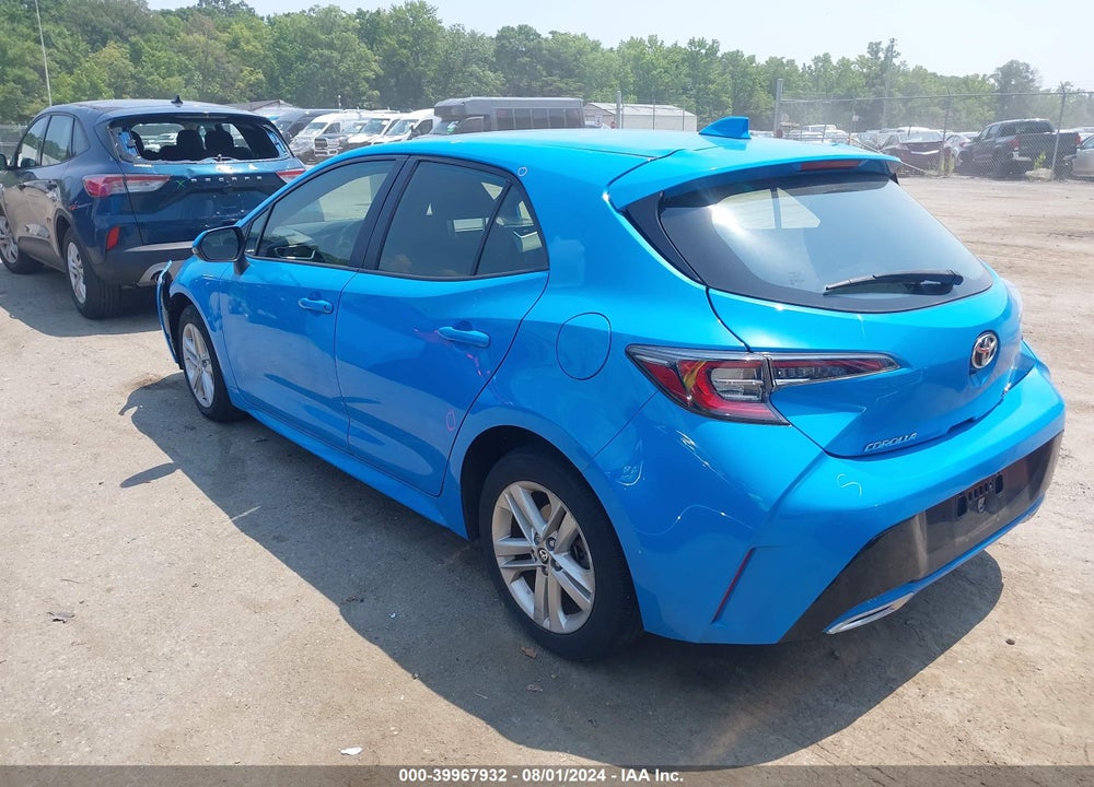 2020 TOYOTA COROLLA SE VIN: JTND4RBE9L3081369