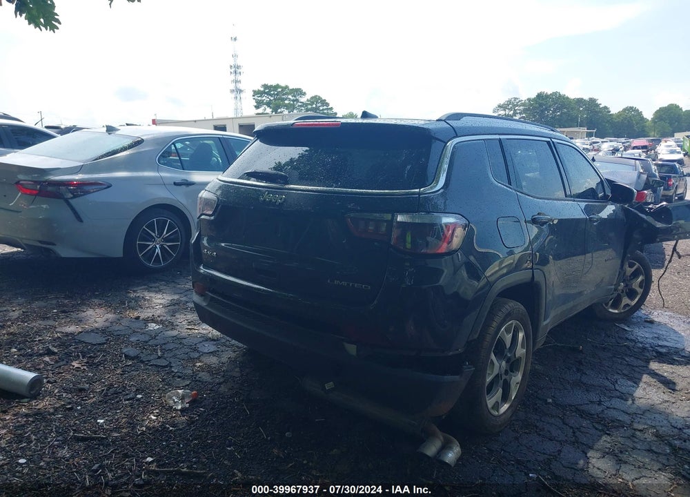 2018 JEEP COMPASS LIMITED 4X4 VIN: 3C4NJDCB8JT177794