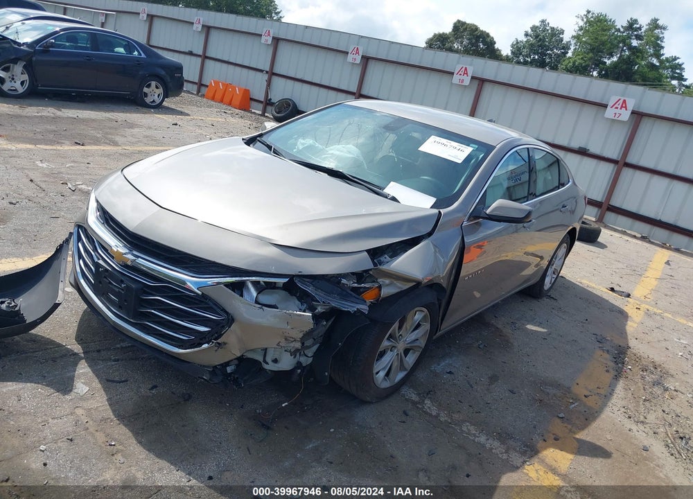 2022 CHEVROLET MALIBU FWD LT VIN: 1G1ZD5ST3NF145160