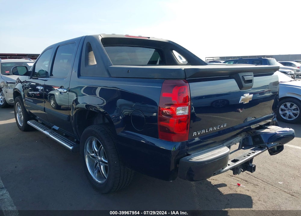 2008 CHEVROLET AVALANCHE 1500 LT VIN: 3GNEC12JX8G211486