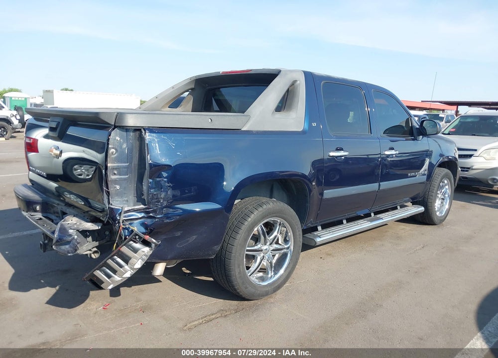 2008 CHEVROLET AVALANCHE 1500 LT VIN: 3GNEC12JX8G211486
