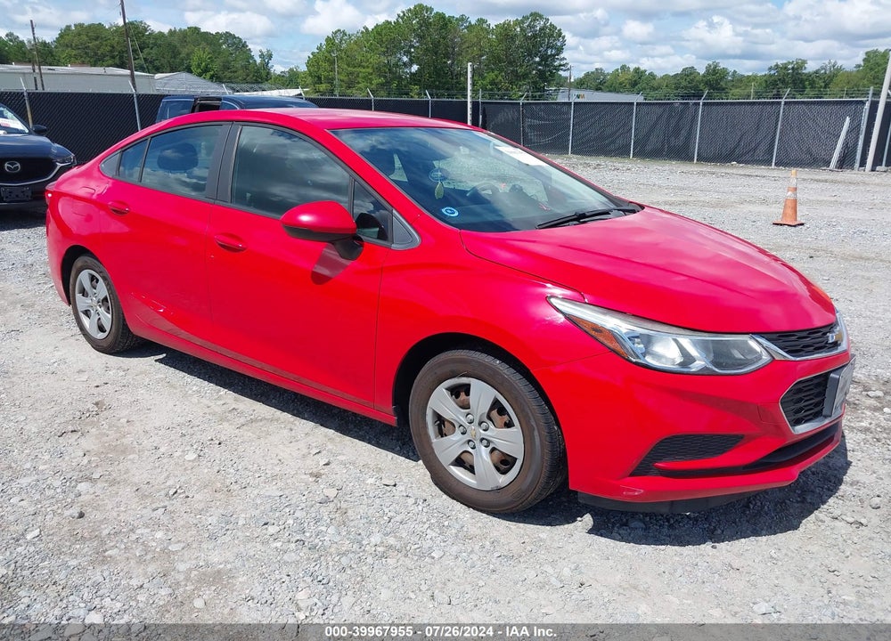 2017 CHEVROLET CRUZE LS AUTO VIN: 1G1BC5SM6H7201751