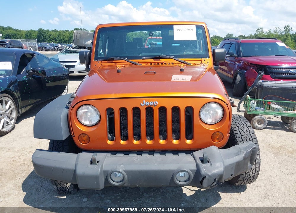 2010 JEEP WRANGLER SPORT VIN: 1J4AA2D19AL187491