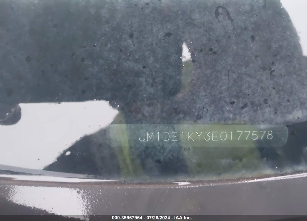 2014 MAZDA 2 SPORT VIN: JM1DE1KY3E0177578