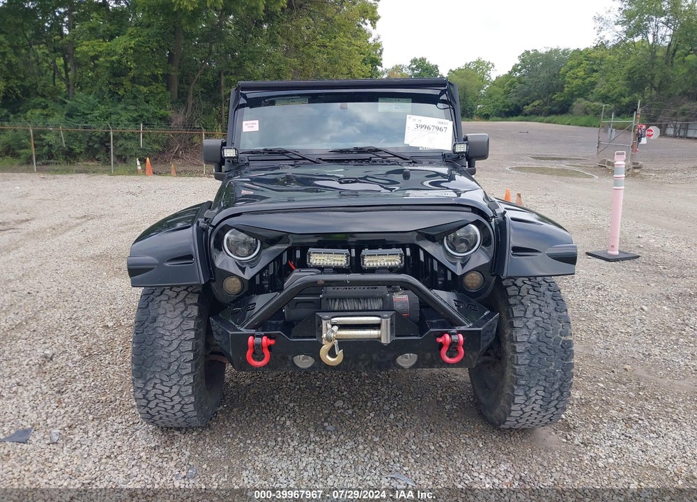 2011 JEEP WRANGLER UNLIMITED RUBICON VIN: 1J4BA6H18BL556896