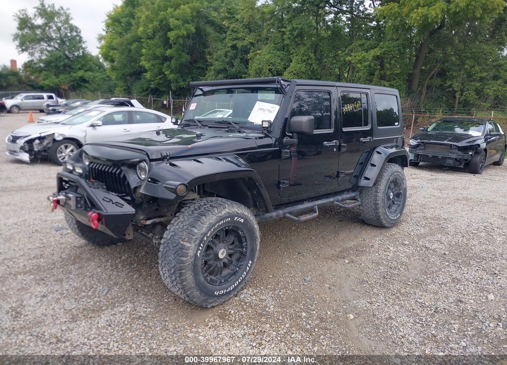 2011 JEEP WRANGLER UNLIMITED RUBICON VIN: 1J4BA6H18BL556896